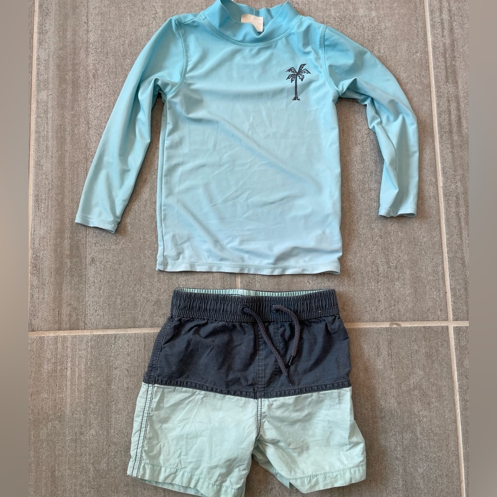 Cotton On Swim Set | Size 3 | Blue